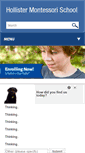 Mobile Screenshot of hollistermontessori.com
